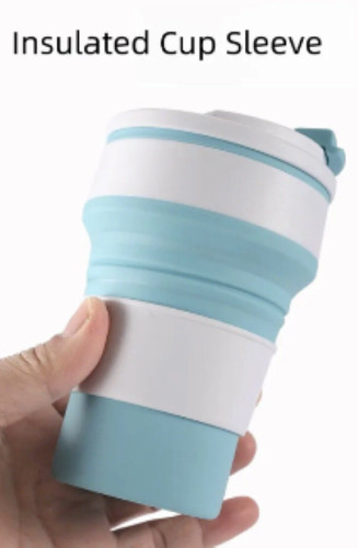 Folding cup collapsible coffee - folding,