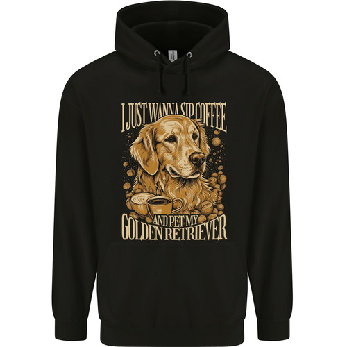 Coffee and golden retriever - golden,