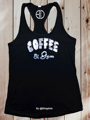 Coffee and gym - coffee, bling